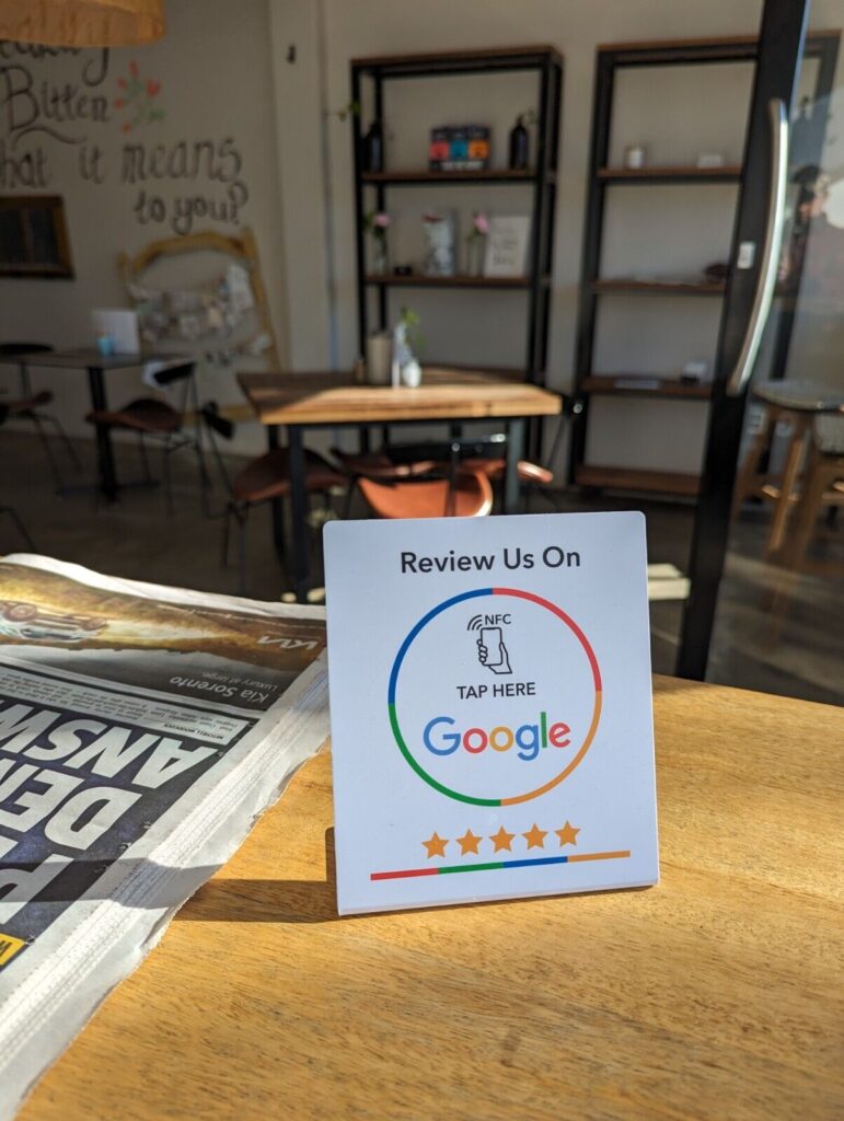 Display Google Review Stand